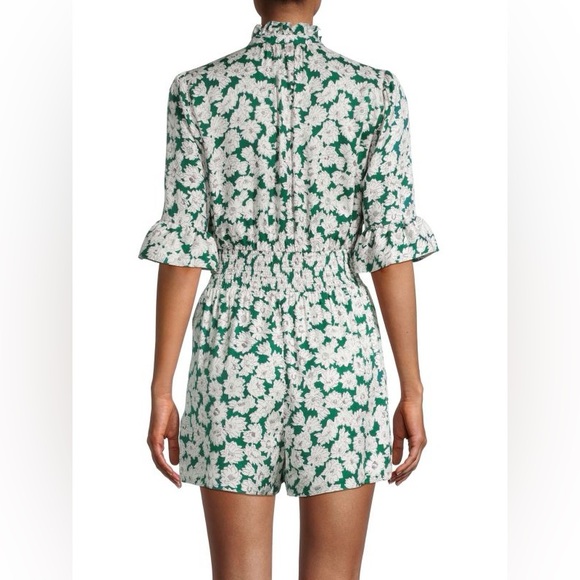 Rebecca Taylor Serene Floral Romper ✨ - Picture 5 of 8